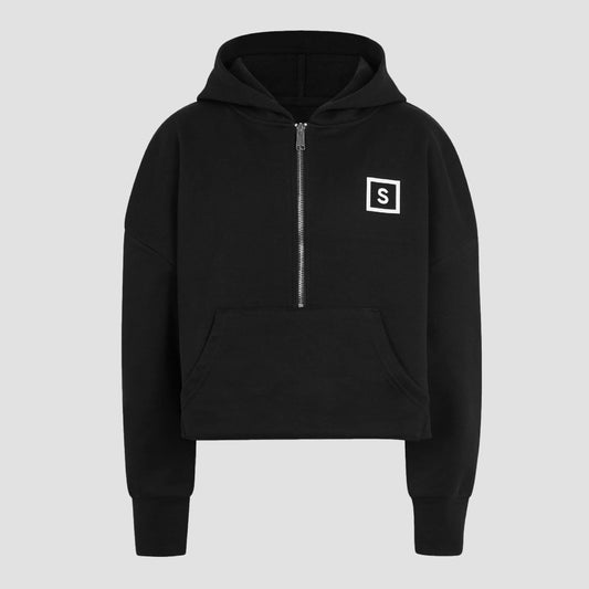 WOMENS ZIP CROP JUMPER